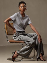 [Dark Gray] SilkSilky-CA Women's Pants 003