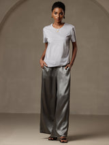 [Dark Gray] SilkSilky-CA Women's Pants 007