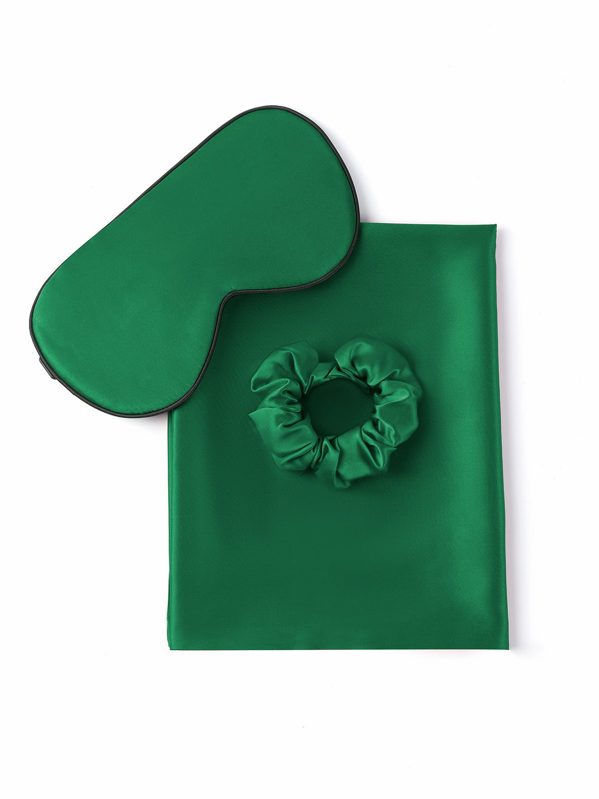 [Dark Green] SilkSilky-CA 19Momme Pure Silk Pillowcase Set 005