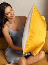 [Gold+LightBeige] SilkSilky-CA 22Momme Pure Silk Pillowcase 002