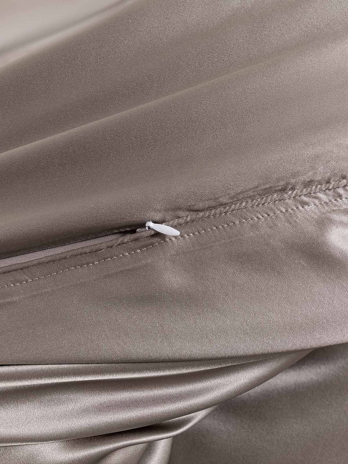 [Gray] SilkSilky-CA 19Momme Pure Silk Bedding Set 006