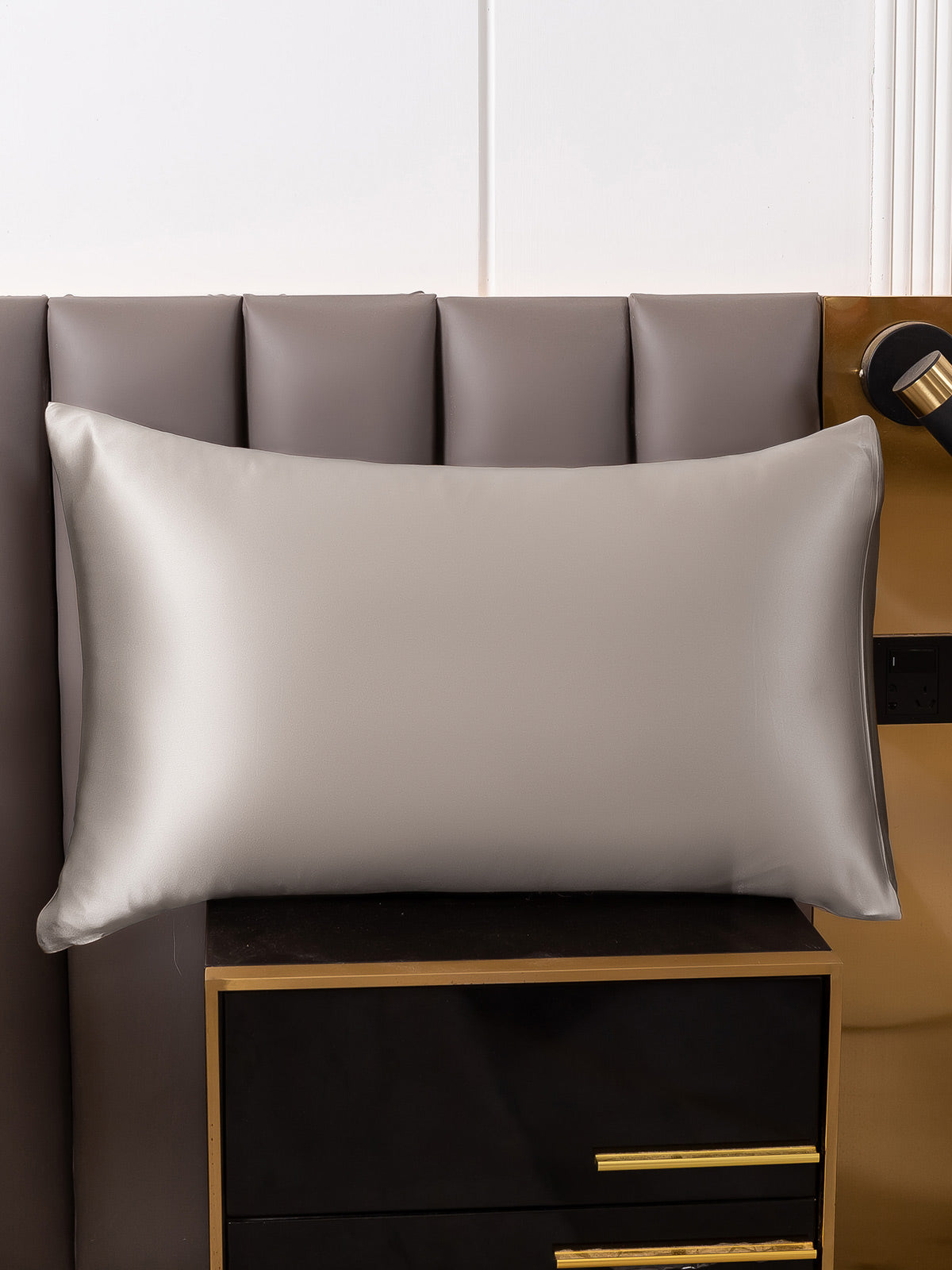 [Gray] SilkSilky-CA 19Momme Pure Silk Pillowcase 007