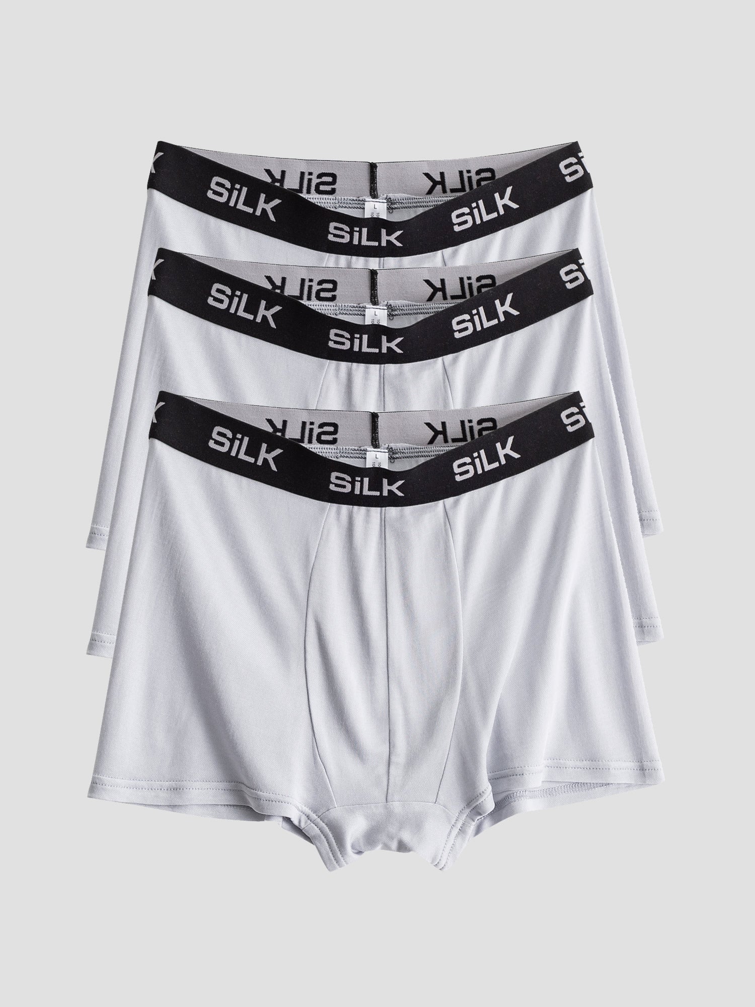 [Gray] SilkSilky-CA Silk Knitted Mens Underwear 002