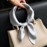 [Gray] SilkSilky-CA Scarf 002