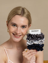 [Group1] SilkSilky-CA Silk Scrunchie 001
