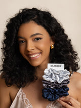 [Group1] SilkSilky-CA Silk Scrunchie 003