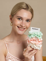 [Group2] SilkSilky-CA Silk Scrunchie 003