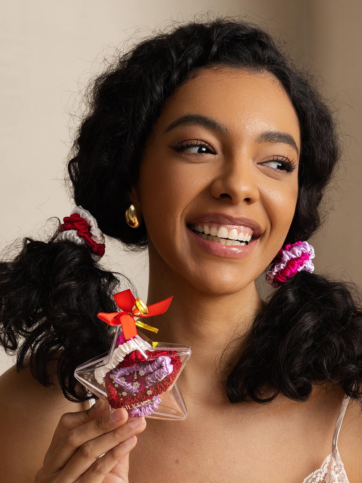 [Group] SilkSilky-CA Pure Silk Scrunchie 003
