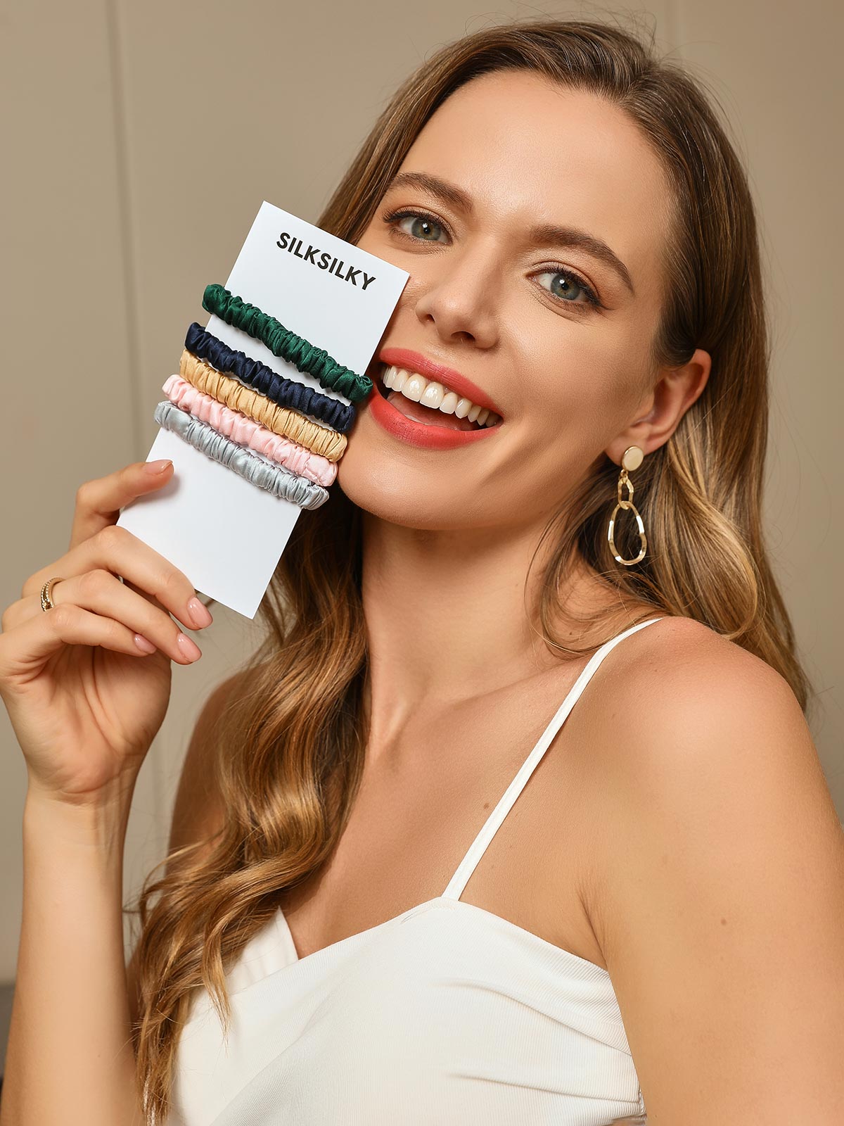 [Group] SilkSilky-CA 19Momme Scrunchie 003