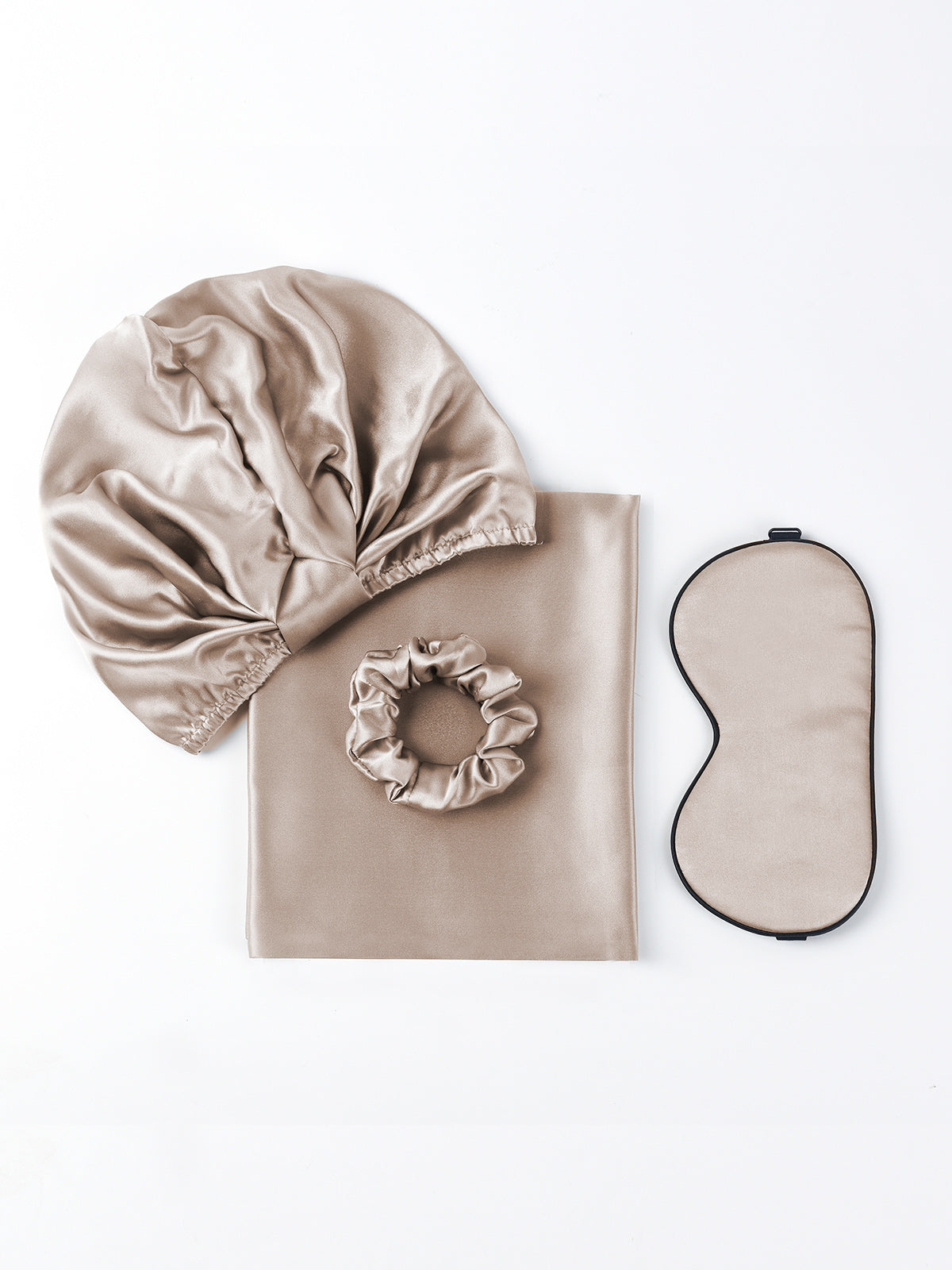 [Khaki] SilkSilky-CA 19Momme Pure Silk Pillowcase Set 003