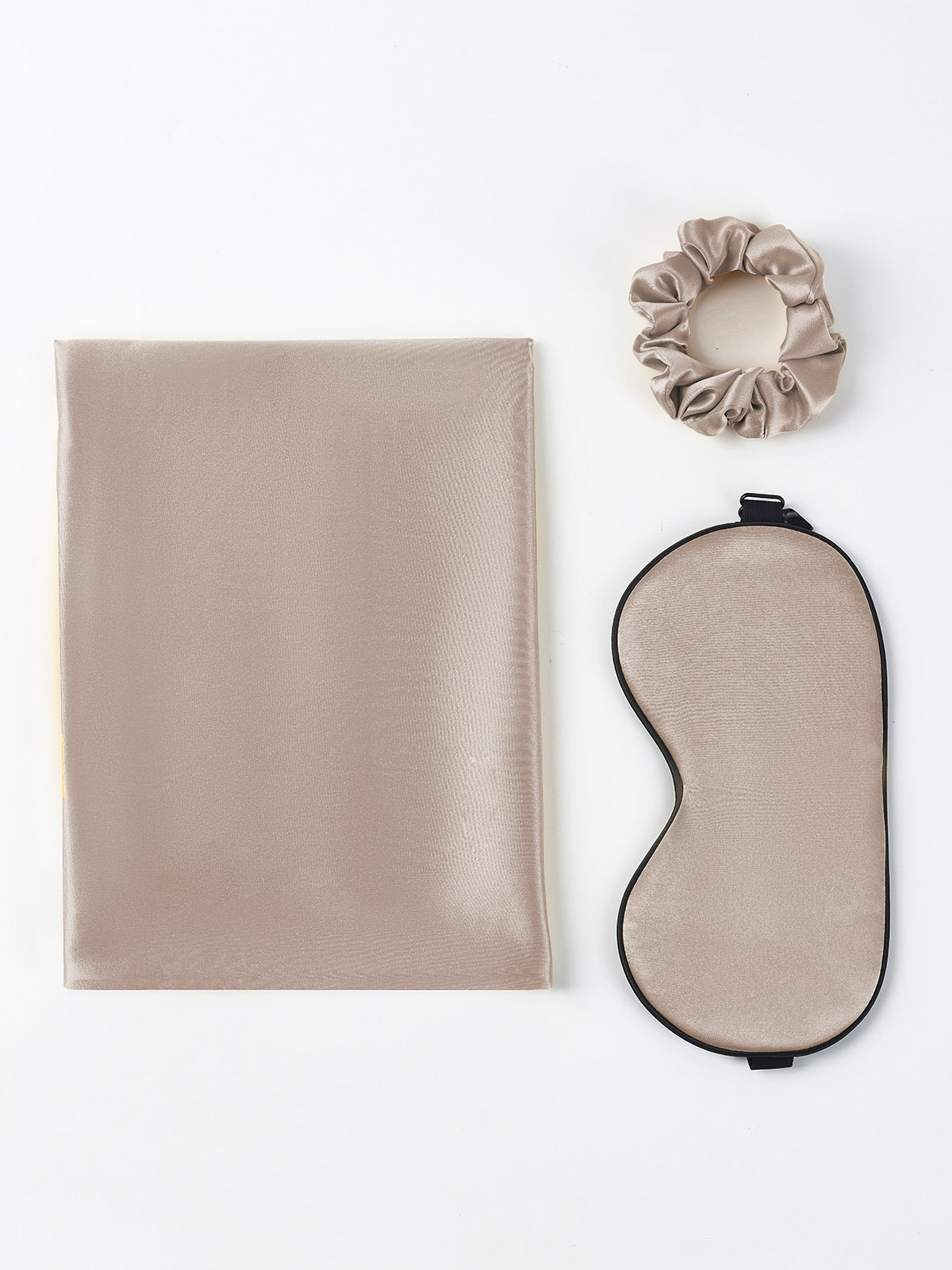 [Khaki] SilkSilky-CA 19Momme Pure Silk Pillowcase Set 003