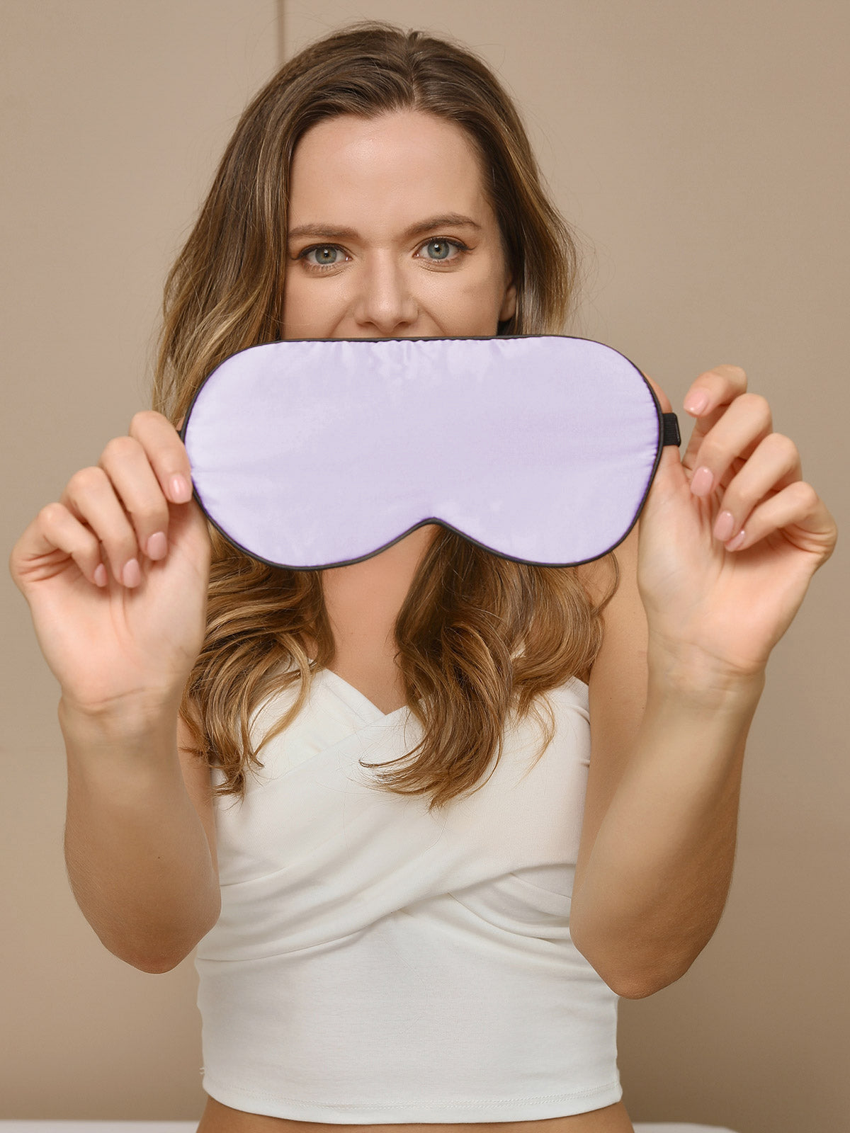 [Lavender] SilkSilky-CA 19Momme Pure Silk Eye Mask 004