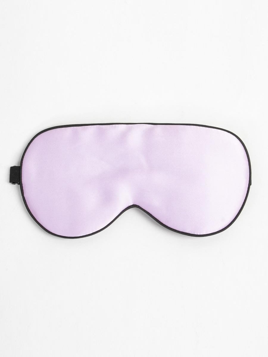 [Lavender] SilkSilky-CA 19Momme Pure Silk Eye Mask 006
