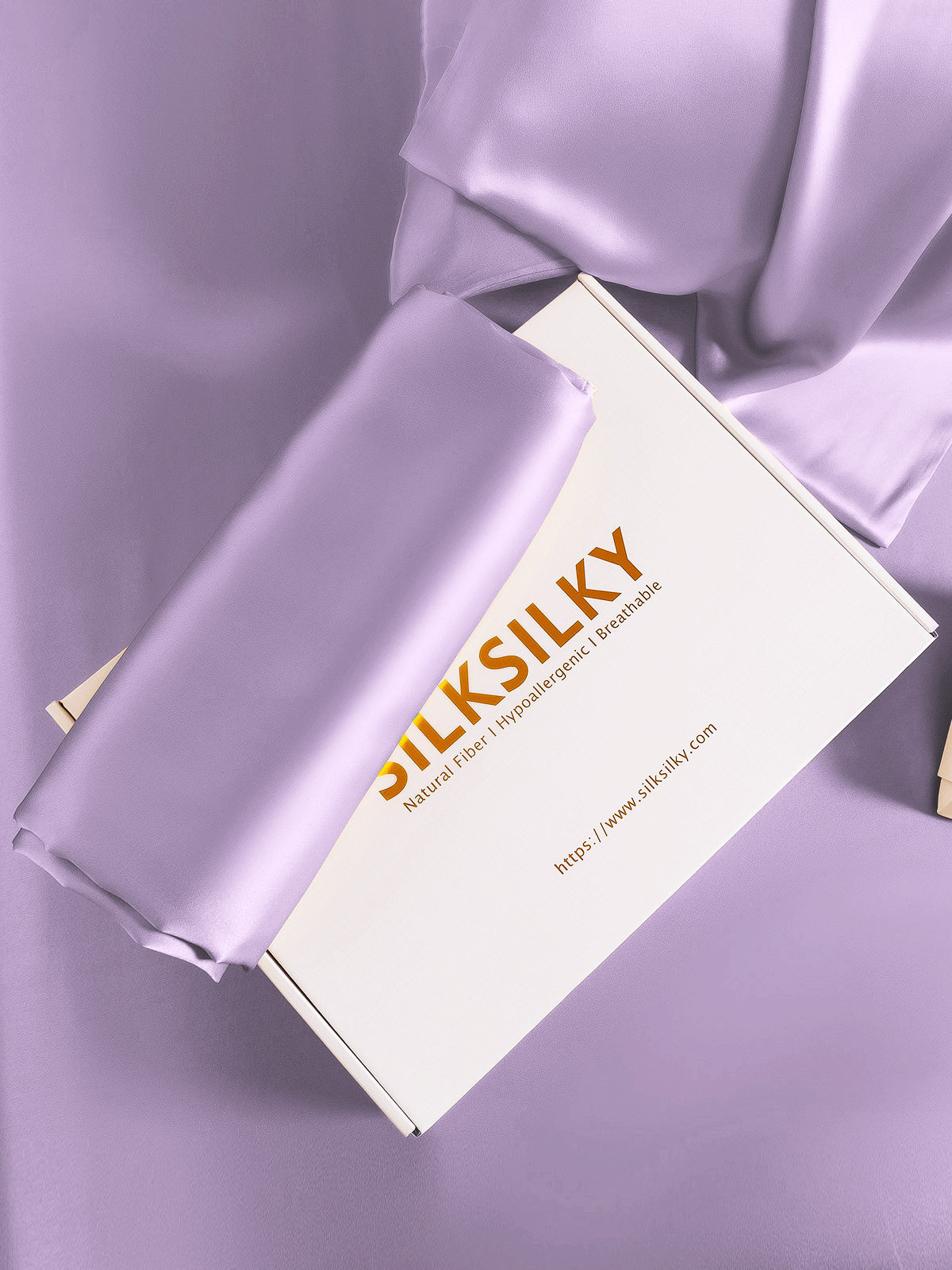 [Lavender] SilkSilky-CA 19Momme Pure Silk Pillowcase 006