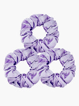 [Lavender] SilkSilky-CA Scrunchie 003