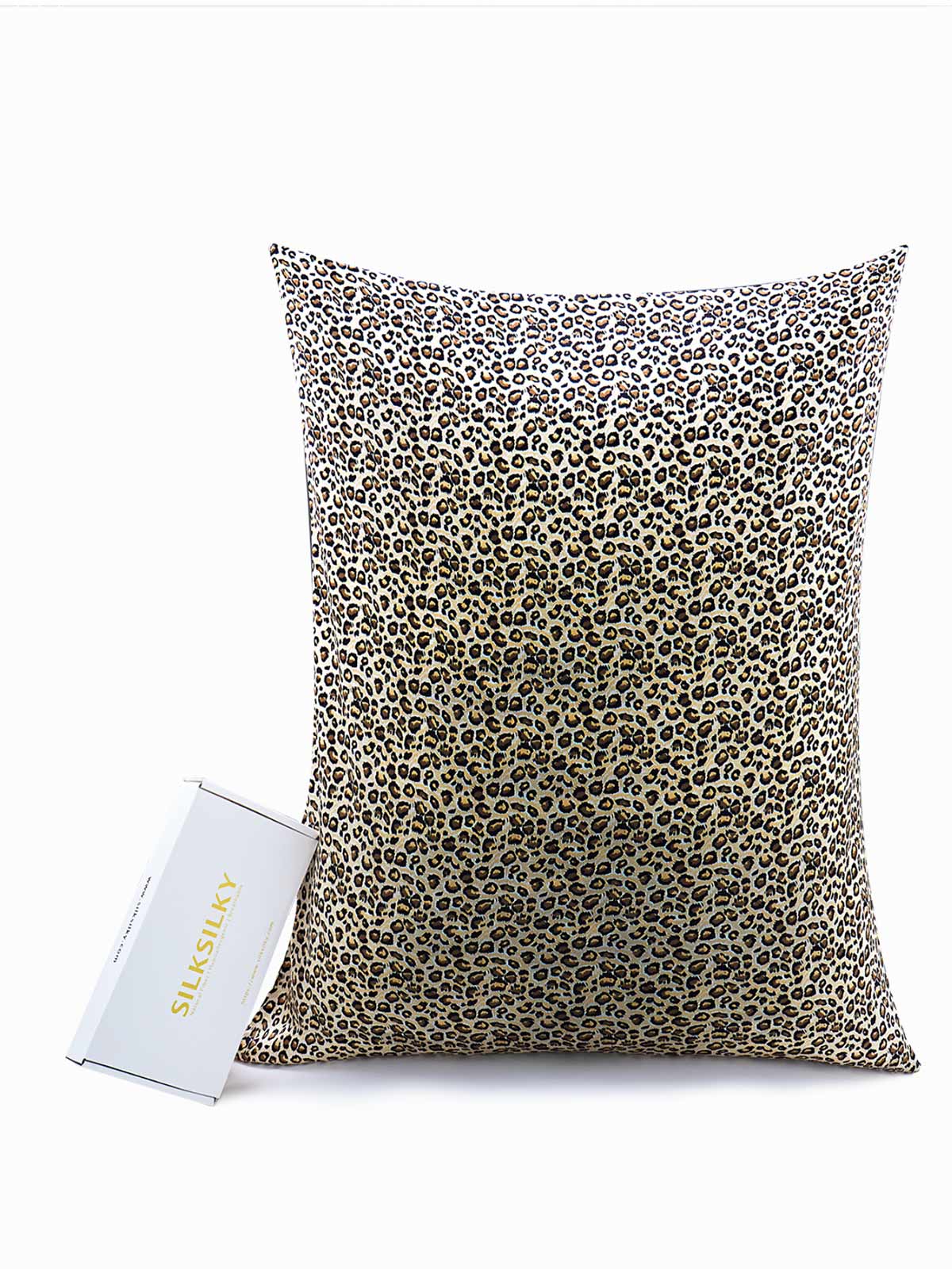 [Leopard] SilkSilky-CA 19Momme Pure Silk Pillowcase 003