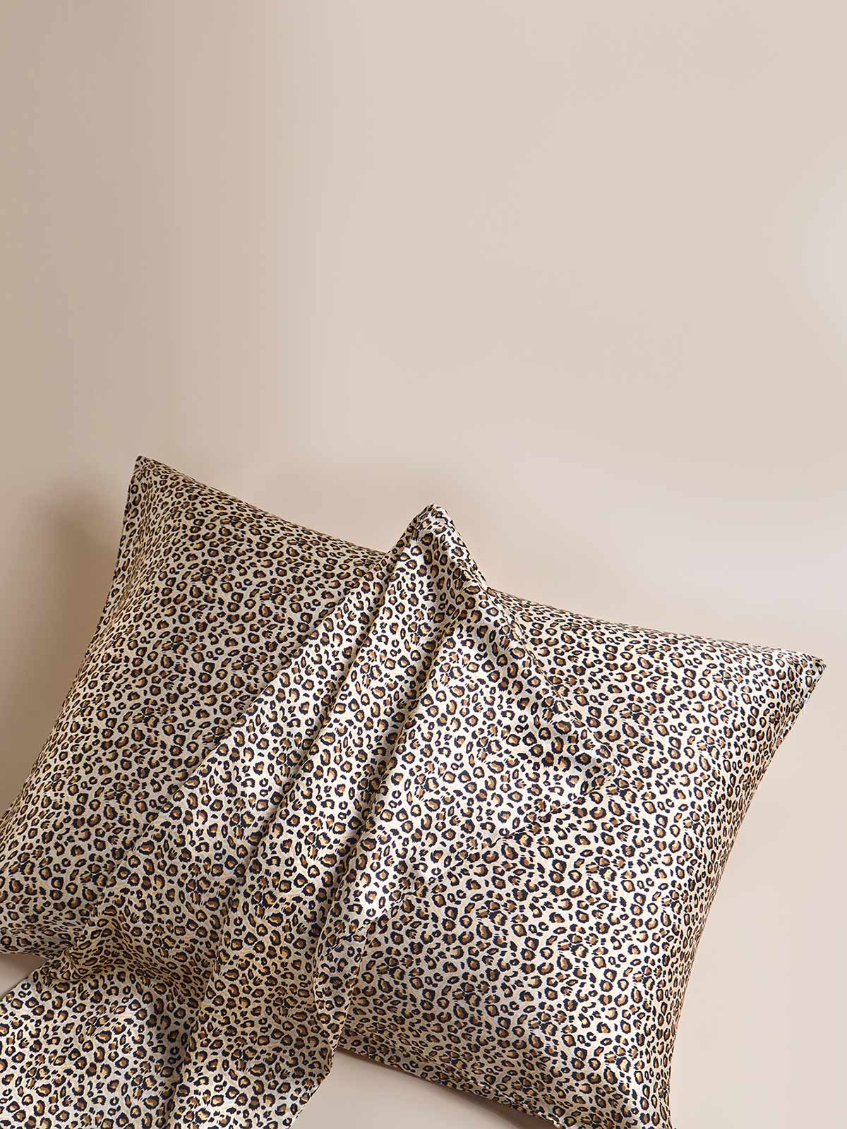 [Leopard] SilkSilky-CA 19Momme Pure Silk Pillowcase 004