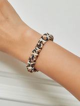 [Leopard] SilkSilky-CA Scrunchie 001