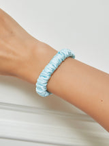 [Light Blue] SilkSilky-CA Scrunchie 001