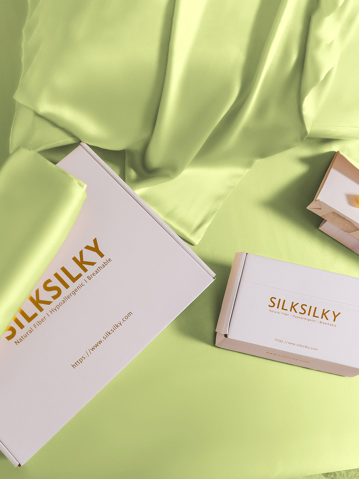 [Mint Green] SilkSilky-CA 19Momme Pure Silk Pillowcase 007