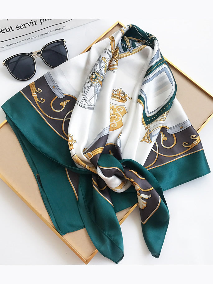[P002] SilkSilky-CA Pure Silk Scarf 002