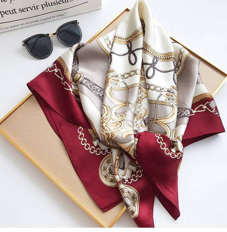[P008] SilkSilky-CA Pure Silk Scarf 005
