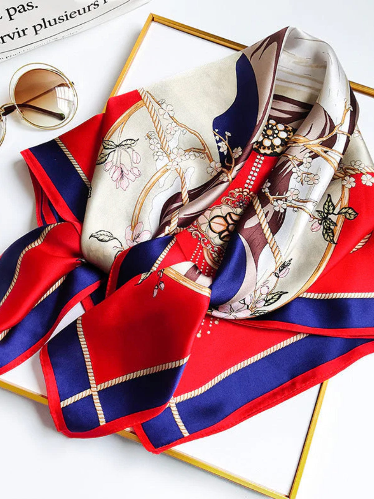 [P011] SilkSilky-CA Pure Silk Scarf 003