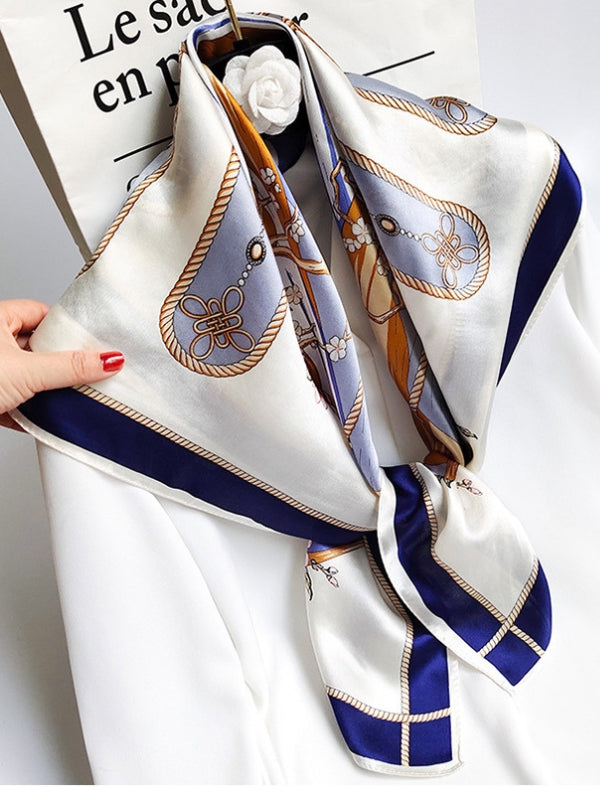 [P012] SilkSilky-CA Pure Silk Scarf 001