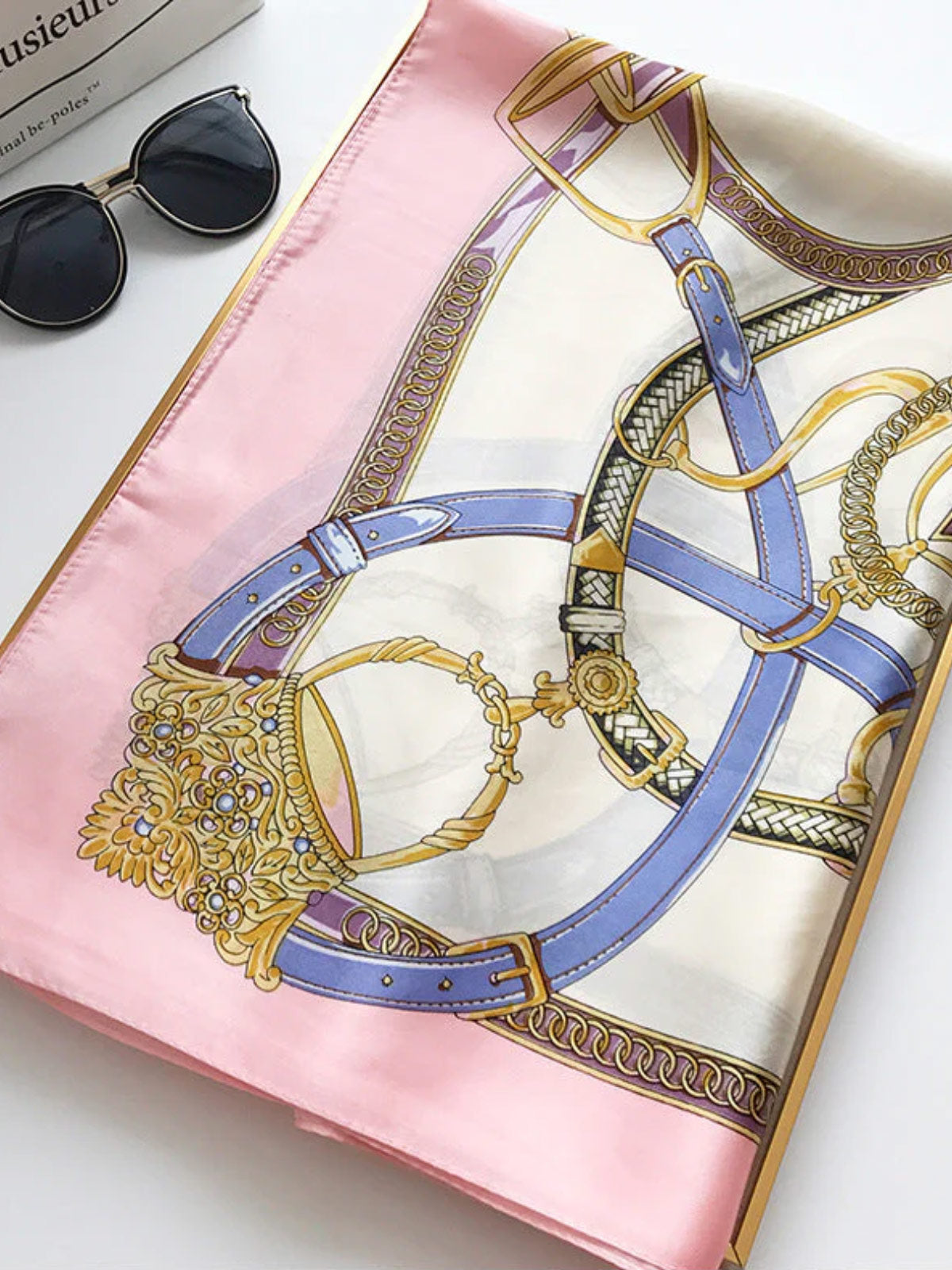 [P013] SilkSilky-CA Pure Silk Scarf 003