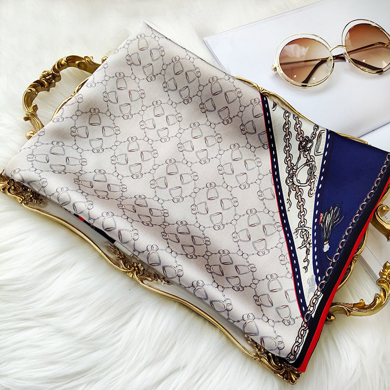 [P024] SilkSilky-CA Pure Silk Scarf 003