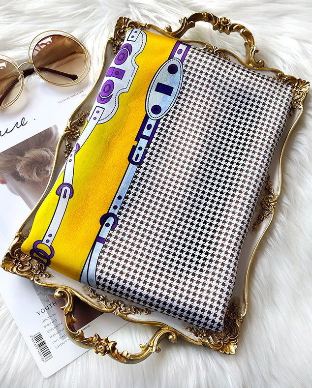 [P025] SilkSilky-CA Pure Silk Scarf 003