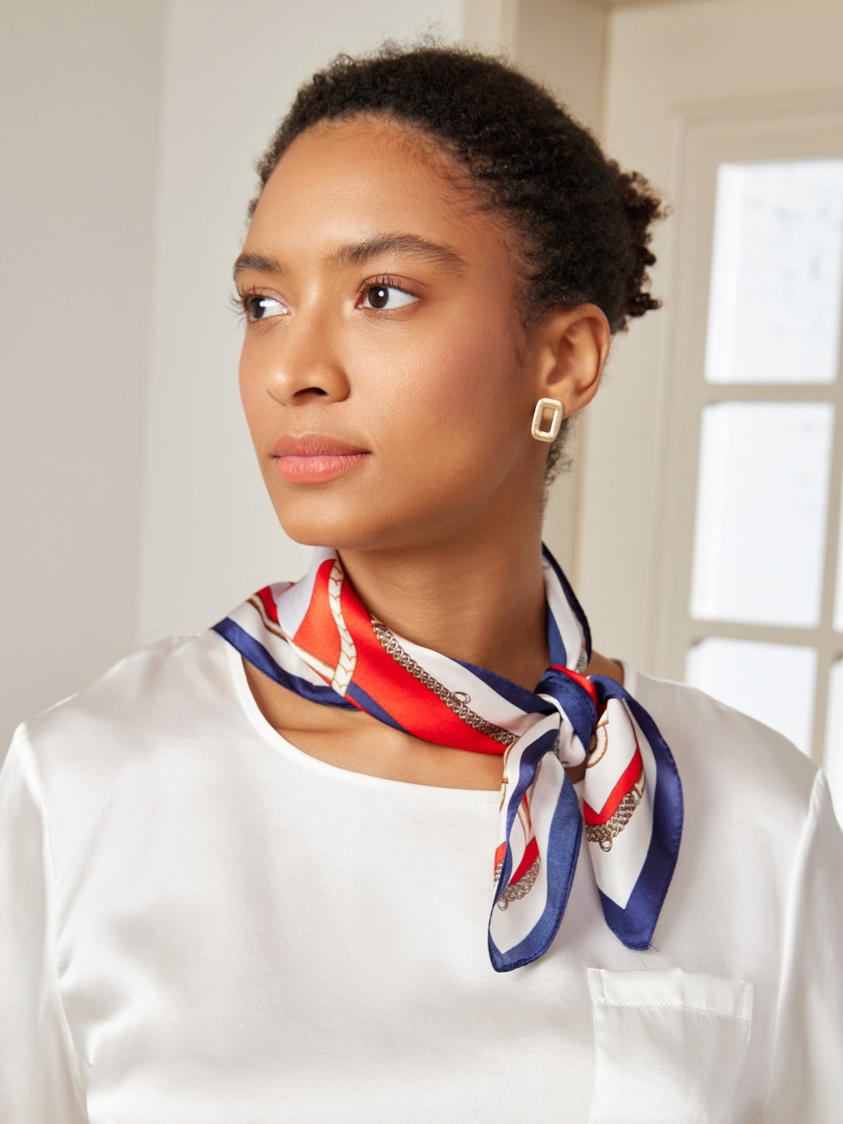 [P039] SilkSilky-CA Pure Silk Scarf 001