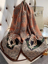 [P074] SilkSilky-CA Pure Silk Scarf 001