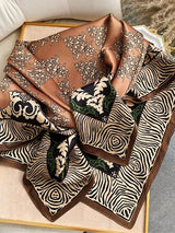 [P074] SilkSilky-CA Pure Silk Scarf 002