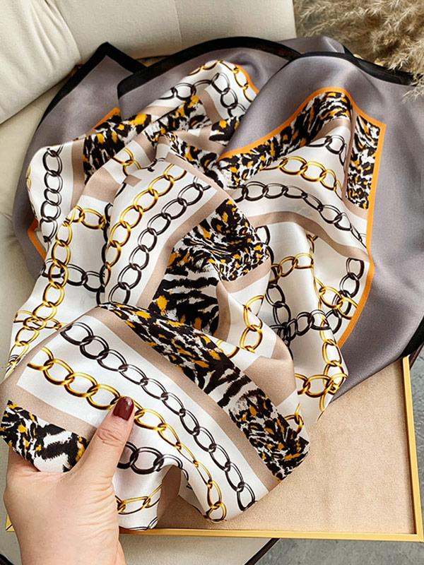 [P076] SilkSilky-CA Pure Silk Scarf 003