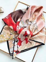 [P077] SilkSilky-CA Pure Silk Scarf 002