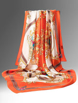 [P081] SilkSilky-CA Pure Silk Scarf 001