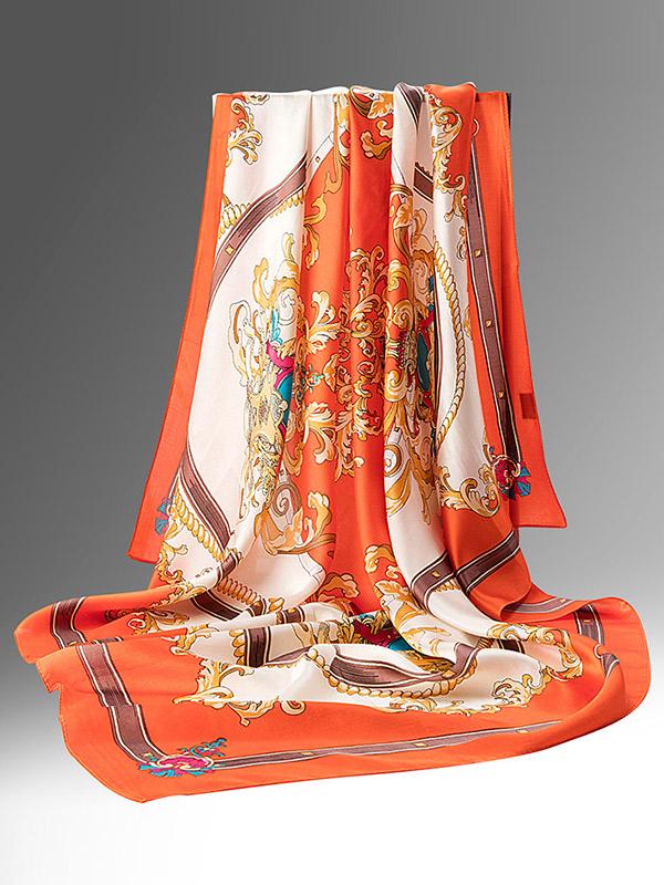 [P081] SilkSilky-CA Pure Silk Scarf 001