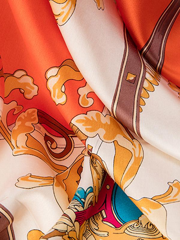 [P081] SilkSilky-CA Pure Silk Scarf 002