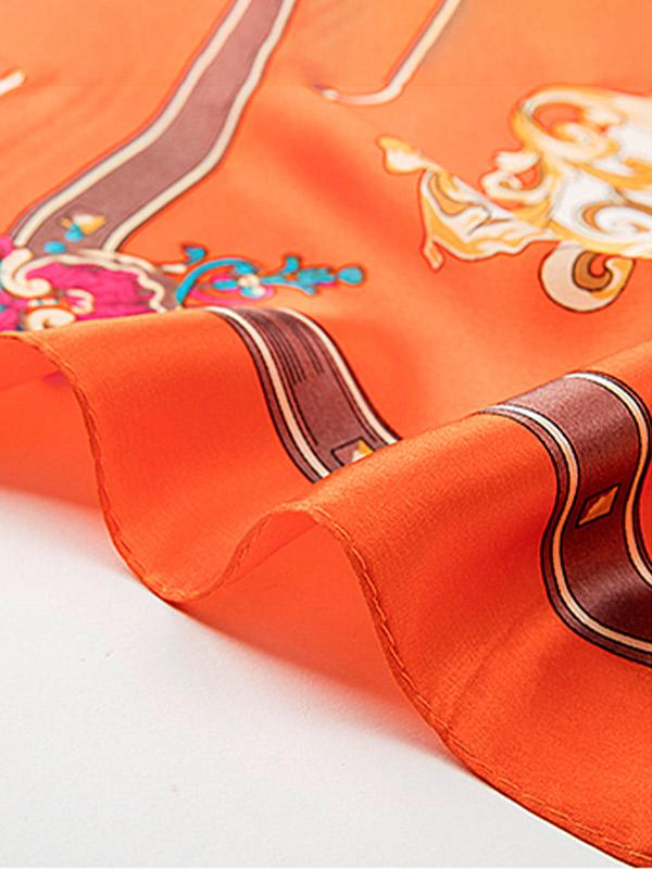 [P081] SilkSilky-CA Pure Silk Scarf 003