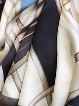 [P087] SilkSilky-CA Pure Silk Scarf 003