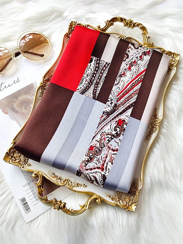 [P088] SilkSilky-CA Pure Silk Scarf 002