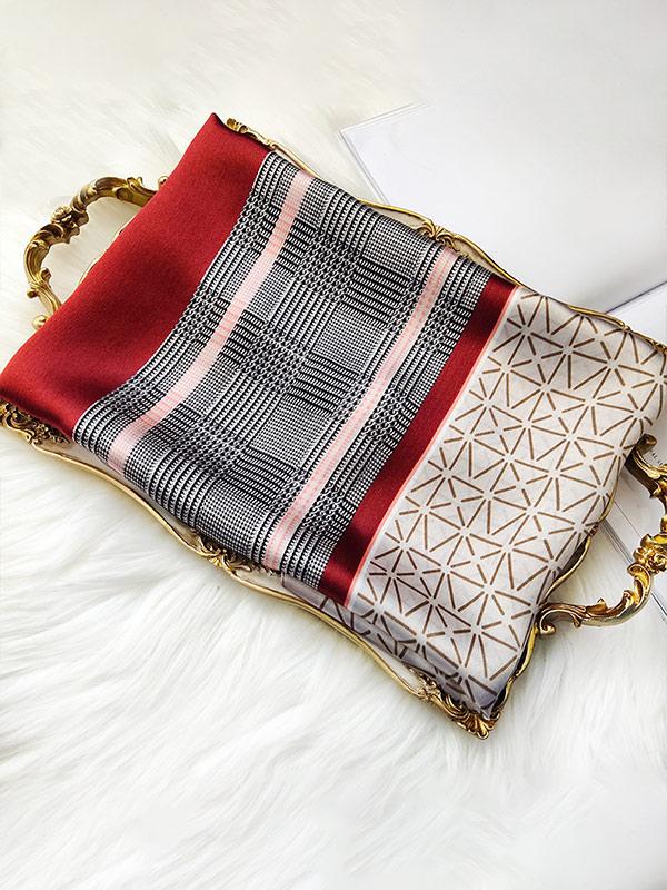 [P090] SilkSilky-CA Pure Silk Scarf 002