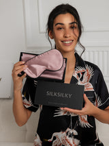 [Pale Mauve] SilkSilky-CA 19Momme Pure Silk Pillowcase Set 001