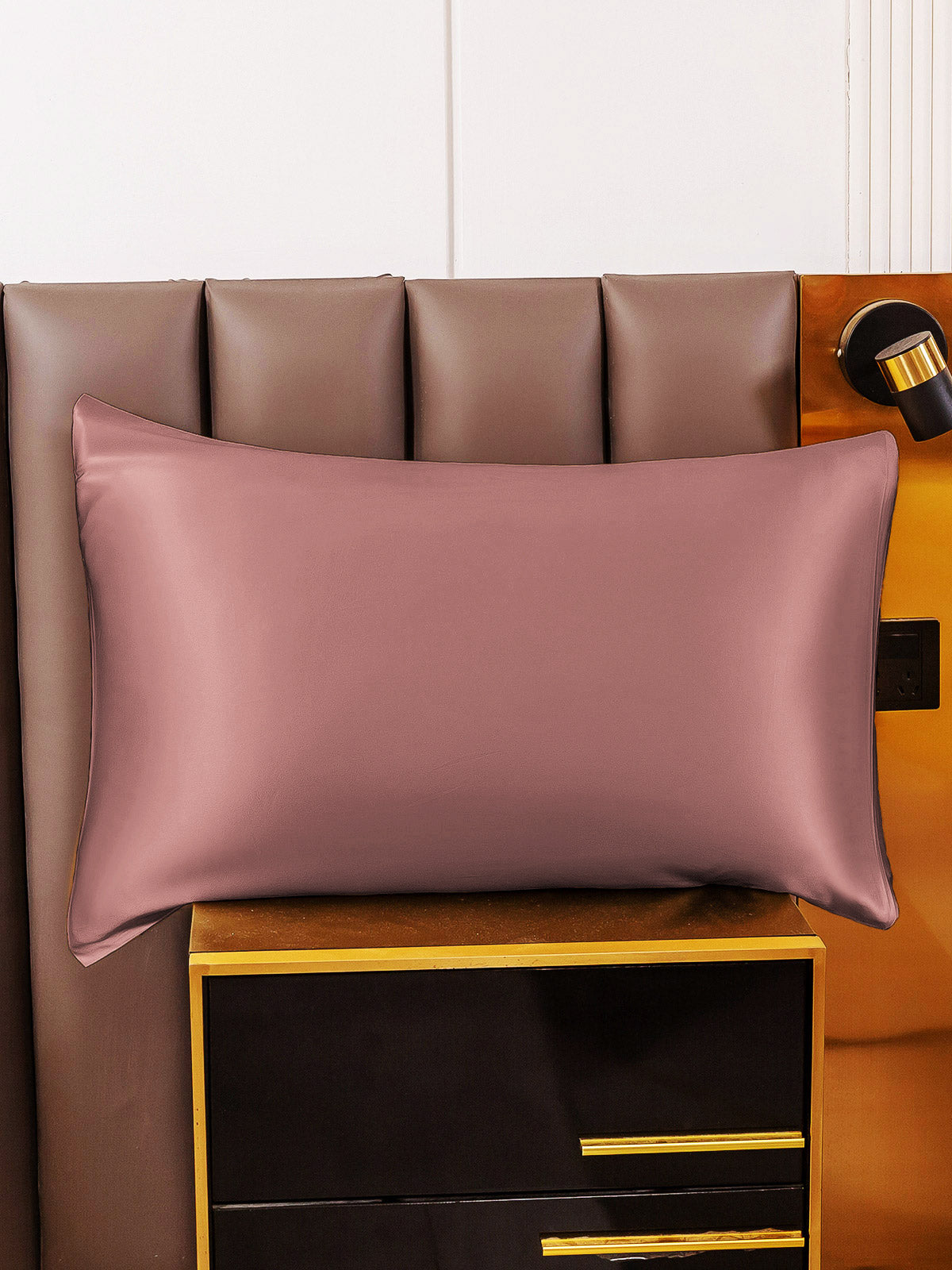 [Pale Mauve] SilkSilky-CA 19Momme Pure Silk Pillowcase 005