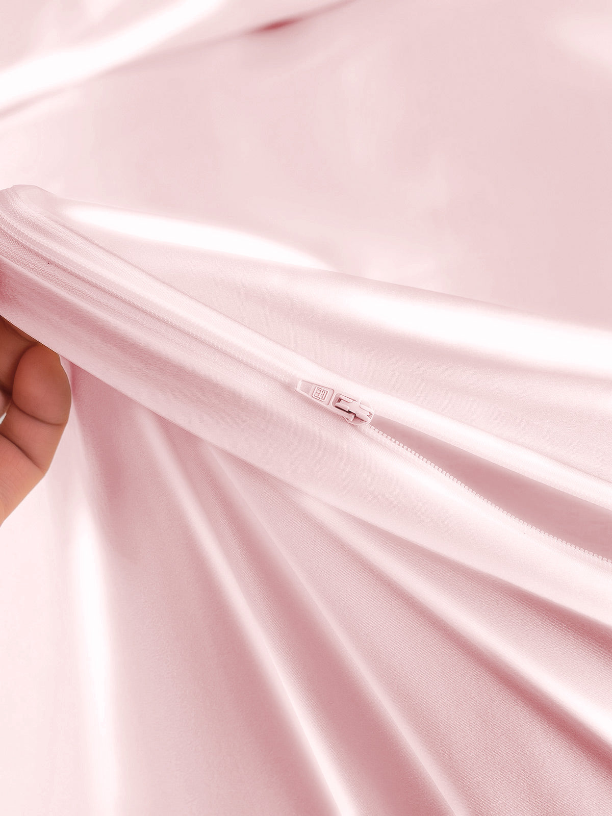 [Pink] SilkSilky-CA 19Momme Pure Silk Bedding Set 005