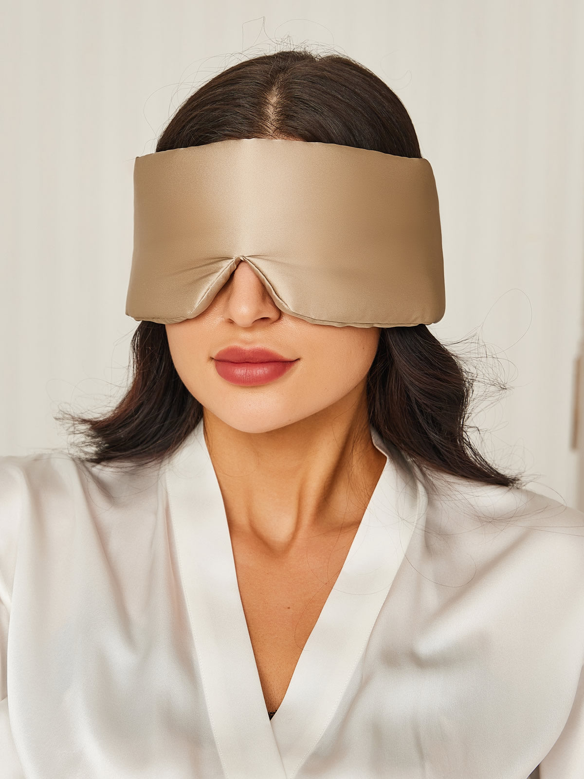 [Pink] SilkSilky-CA 19Momme Pure Silk Eye Mask 012