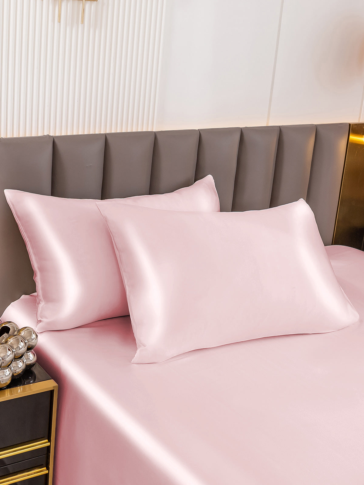 [Pink] SilkSilky-CA 19Momme Pure Silk Pillowcase 003