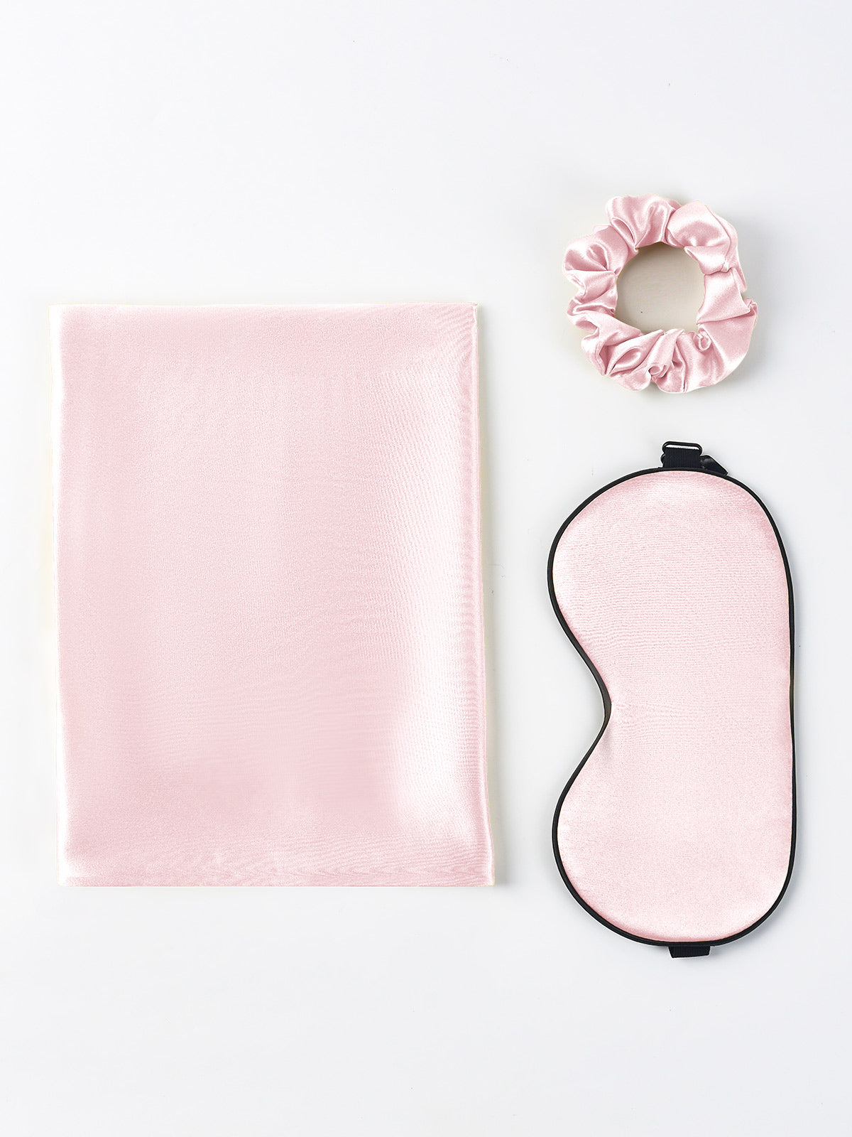 [Pink] SilkSilky-CA 19Momme Pure Silk Pillowcase Set 001