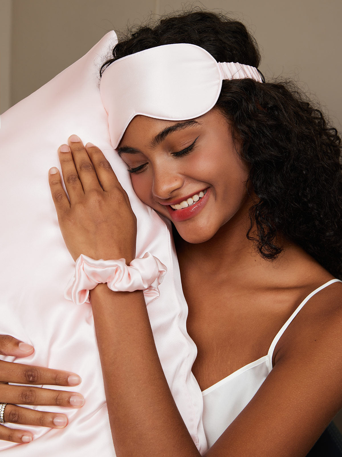 [Pink] SilkSilky-CA 19Momme Pure Silk Pillowcase Set 001